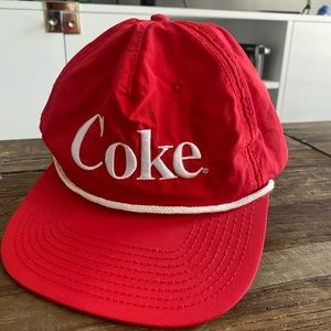 Vintage Coca Cola Rope Hat